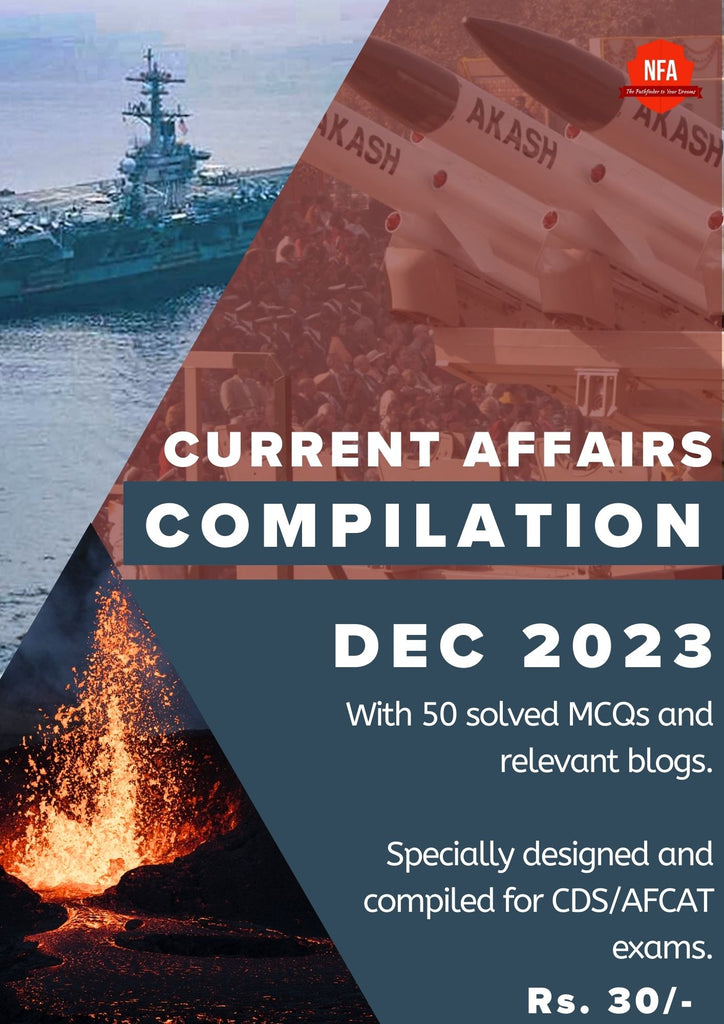 Current Affairs by NFA - December 2023