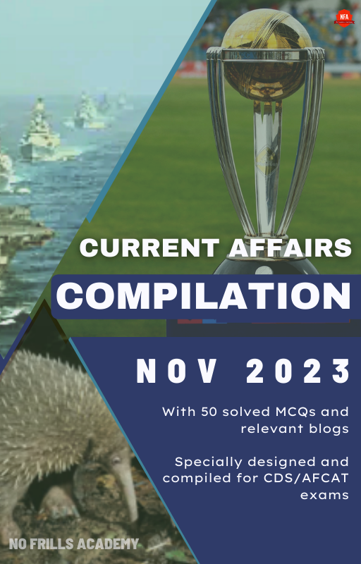 Current Affairs by NFA - November 2023