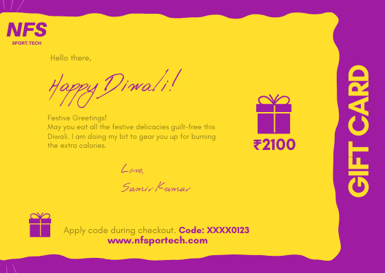 Diwali Gift Card - Rs. 2100 | NFSporTech