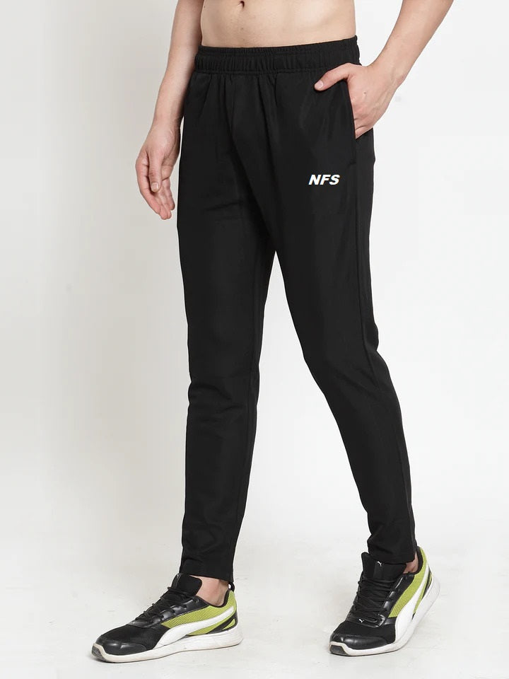 NFS Black Sports Track pants