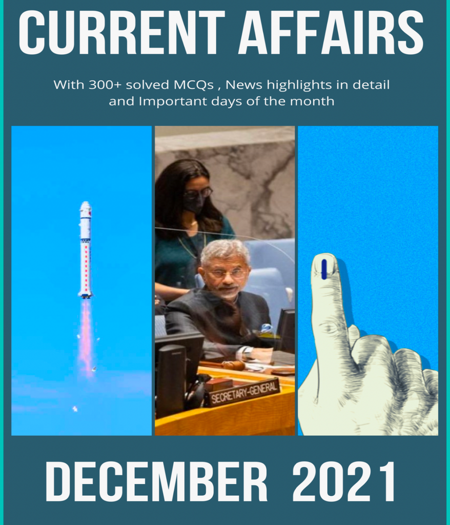Current Affairs by NFA - December 2021