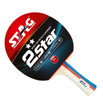 STAG Table Tennis Bat 2 STAR-STAG - NFSportech